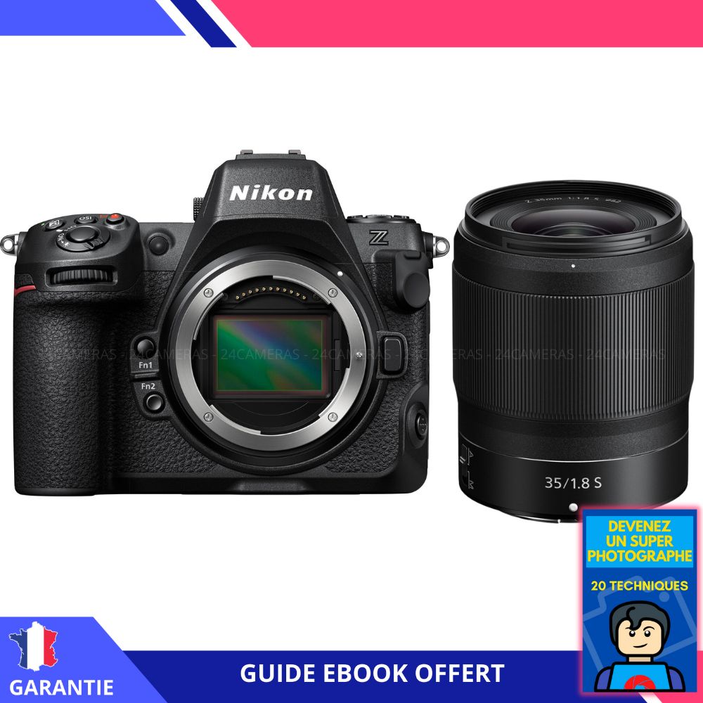Nikon Z8 + Objectif Z 35mm f/1.8 S + Ebook 'Devenez un Super Photographe' - Appareil Photo Nikon