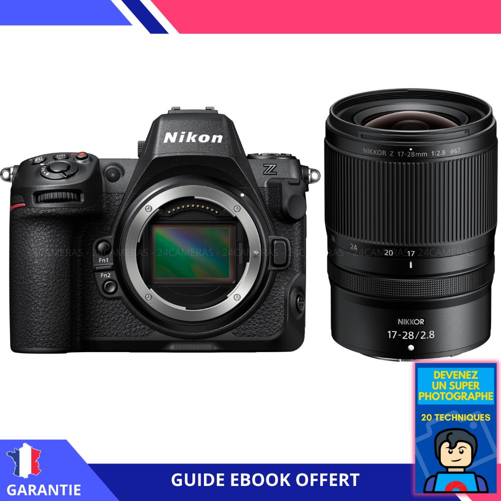Nikon Z8 + Objectif Z 17-28mm f/2.8 + Ebook 'Devenez un Super Photographe' - Appareil Photo Nikon