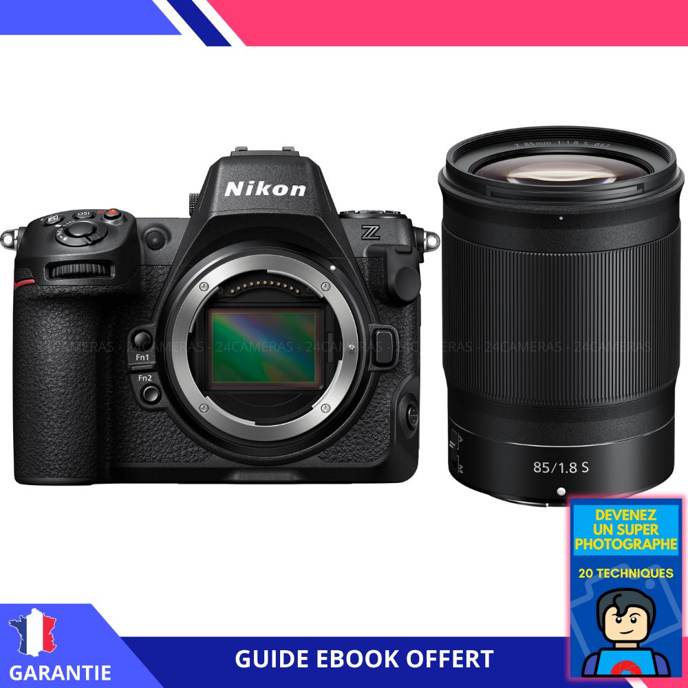 Nikon Z8 + 85mm f/1.8 S Lens + 'Become a Super Photographer' Ebook - Nikon Camera