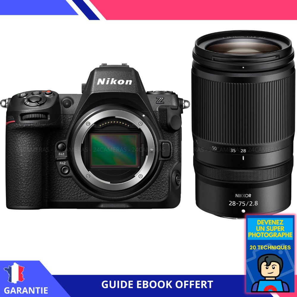 Nikon Z8 + Objectif Z 28-75mm f/2.8 + Ebook 'Devenez un Super Photographe' - Appareil Photo Nikon