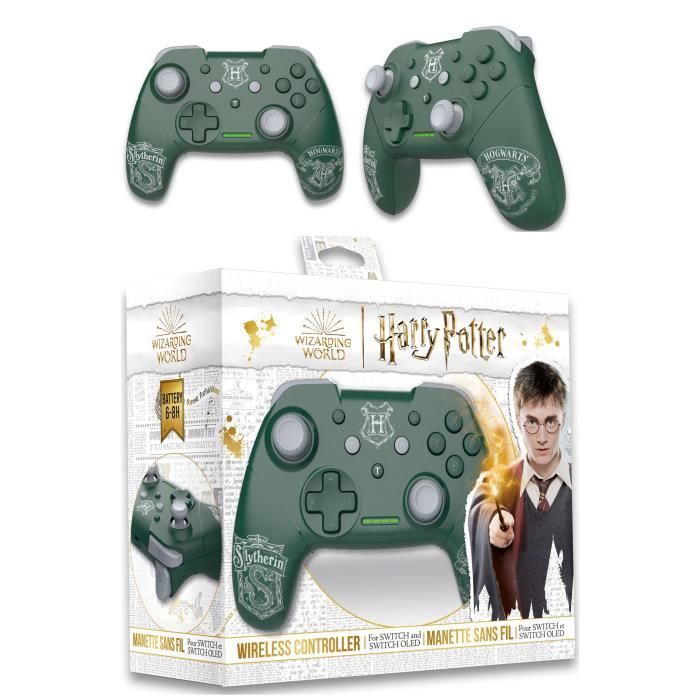 Manette sans fil Nintendo SWITCH Harry Potter Serpentard