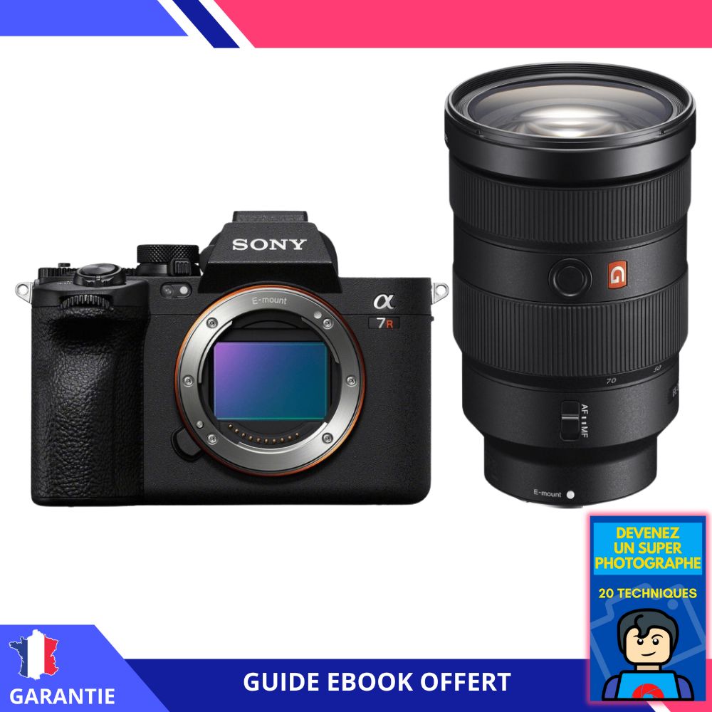 Sony A7R V + FE 24-70mm f/2.8 GM Lens + 'Become a Super Photographer' Ebook - Sony Camera