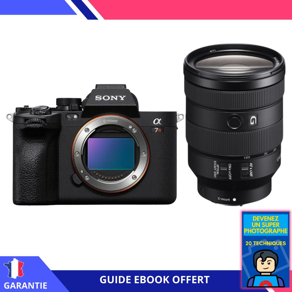 Sony A7R V + FE 24-105mm f/4 G OSS Lens + 'Become a Super Photographer' Ebook - Sony Camera