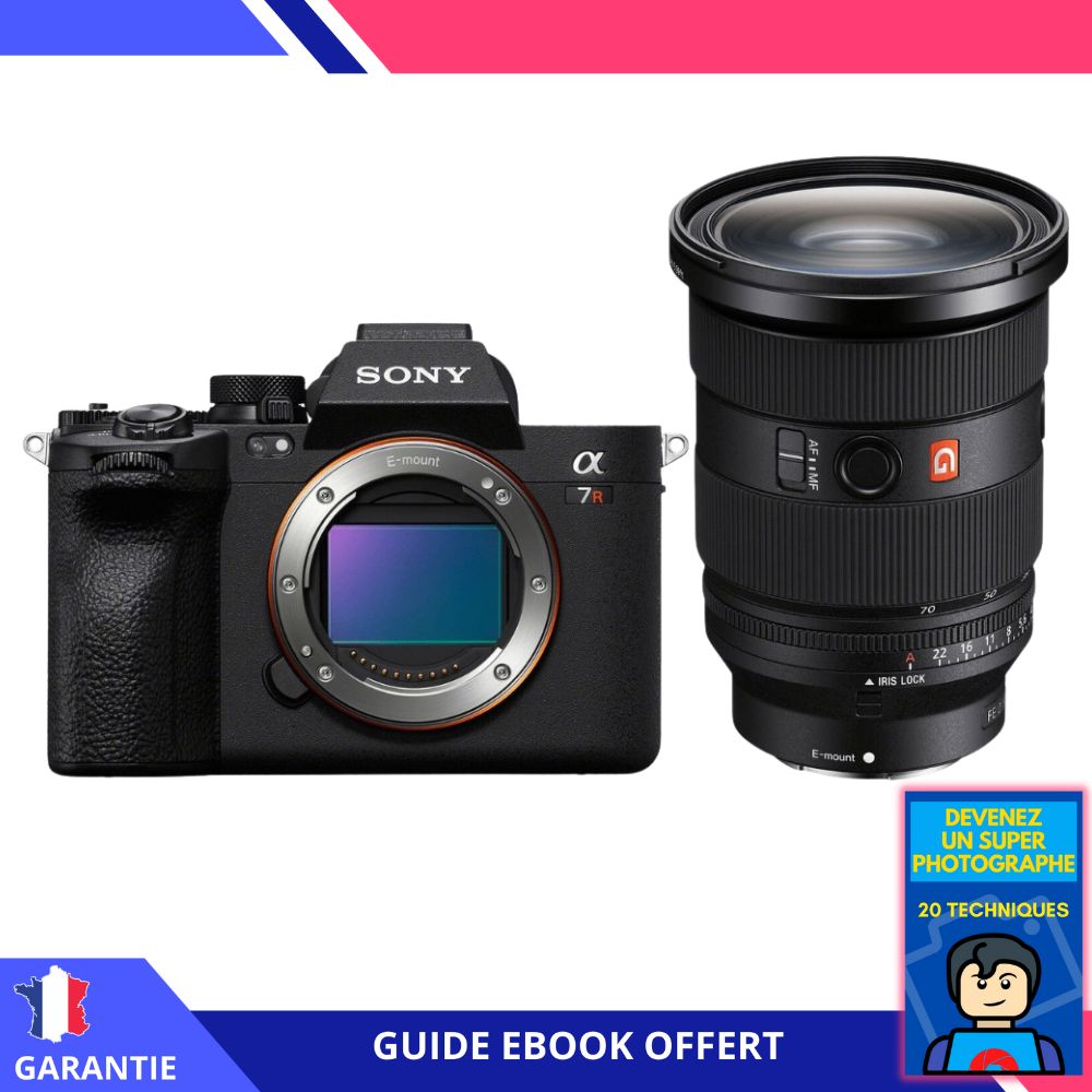 Sony A7R V + FE 24-70mm f/2.8 GM II Lens + 'Become a Super Photographer' Ebook - Sony Camera