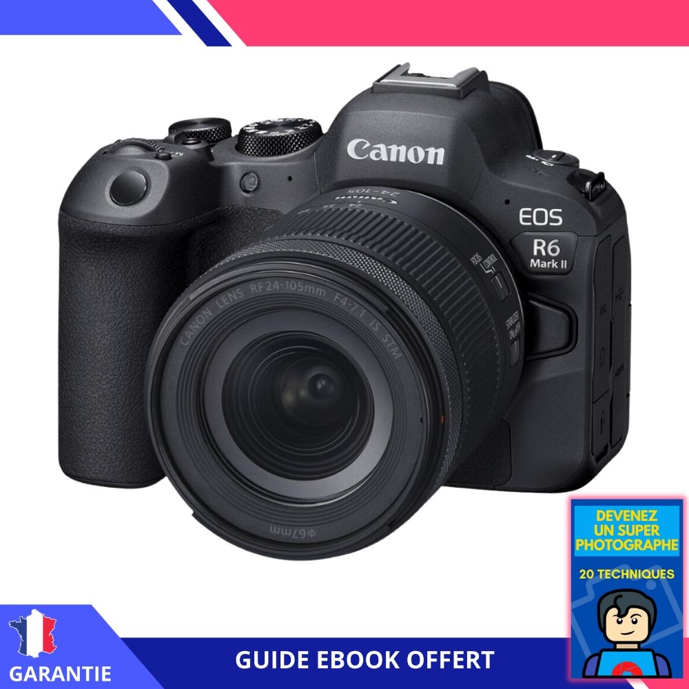 Canon EOS R6 Mark II + RF 24-105mm f/4-7.1 IS STM Camera + 'Become a Super Photographer' Ebook - Canon Camera