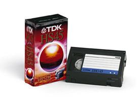 Casetas VHS-C TDK HS45