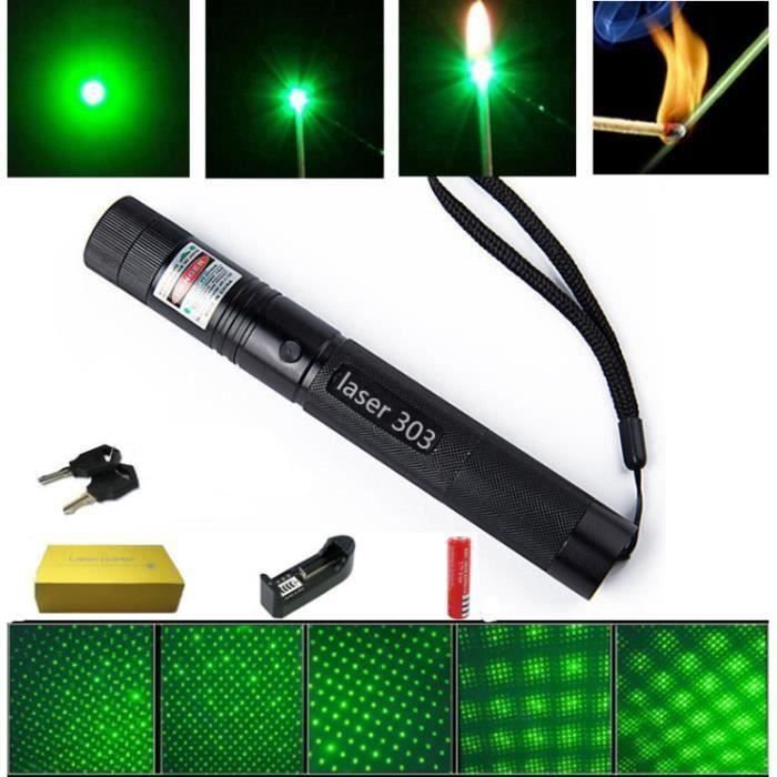 ARTELYS Top Laser 303 - 200mW Green Laser Pointer with Adjustable Focus