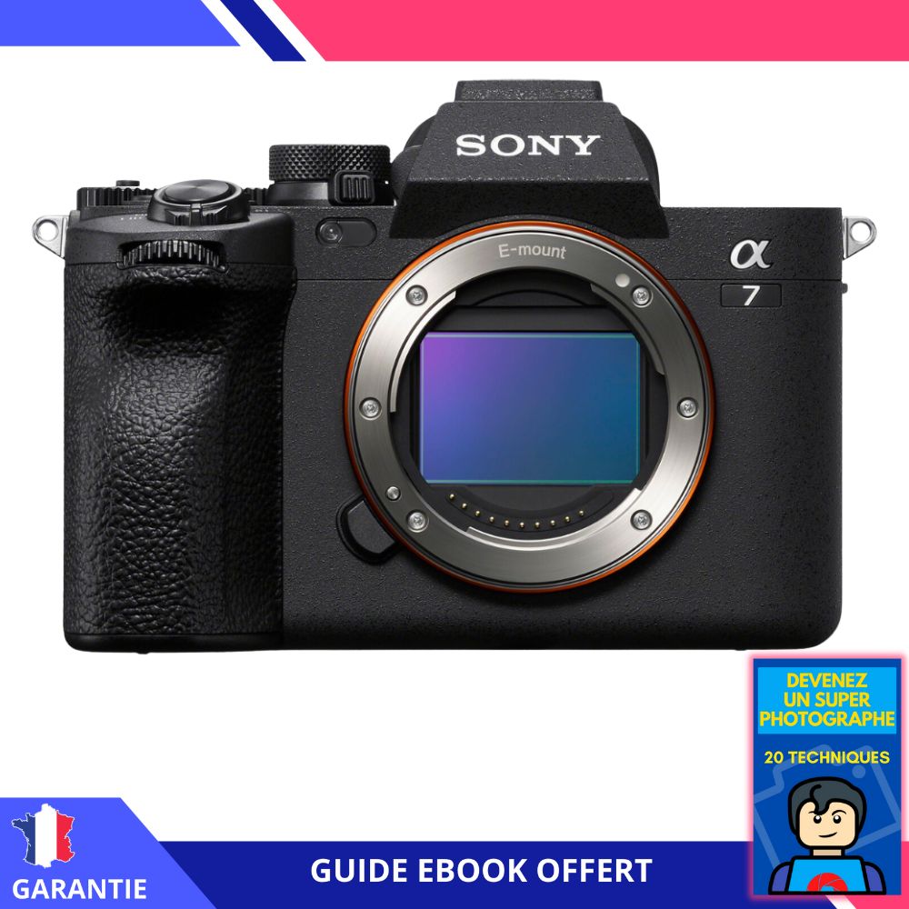 Sony A7 IV Nu + Ebook 'Devenez Un Super Photographe' - Hybrid Sony Camera