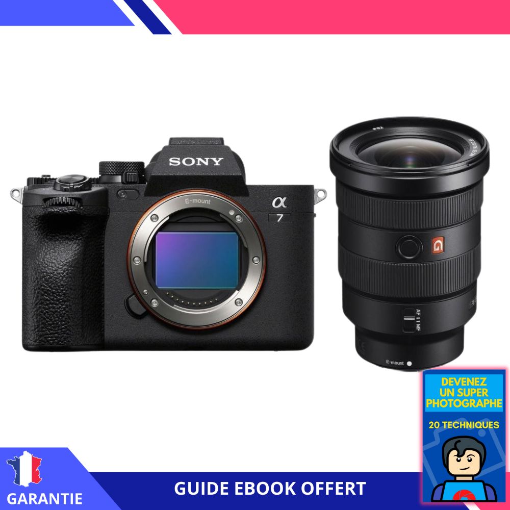 Sony A7 IV + FE 16-35mm f/2.8 GM + Ebook 'Devenez Un Super Photographe' - Hybrid Sony