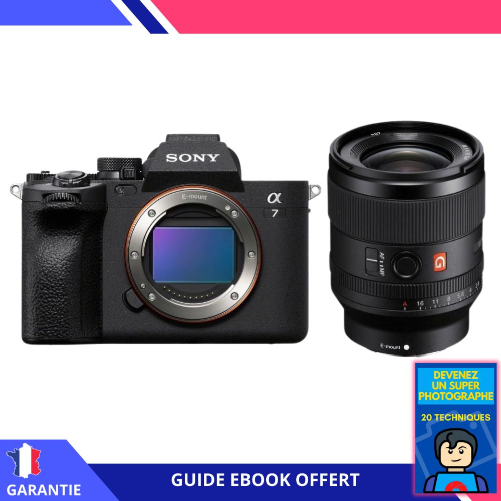 Sony A7 IV + FE 35mm f/1.4 GM + Ebook 'Devenez Un Super Photographe' - Hybrid Sony Camera