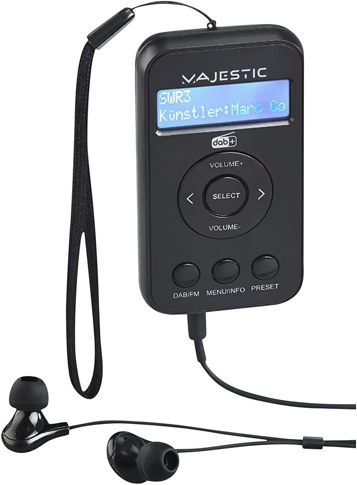 Majestic Portable DAB/DAB+/FM Radio RT 196