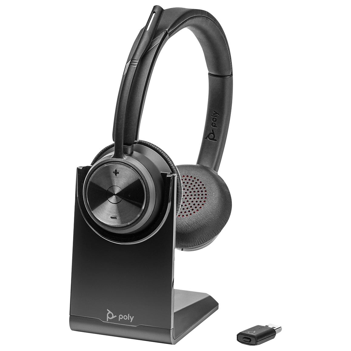 Auricular estéreo inalámbrico Poly HP Micro Savi 7320 UC DECT