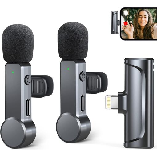 Micro sans fil cravate pour iPhone/iPad/iOS