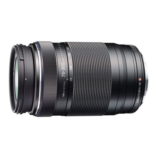 Objectif Zuiko M.Zuiko Digital ED 75-300 mm f/4.8 pour montage Micro Quatre Tiers, Noir