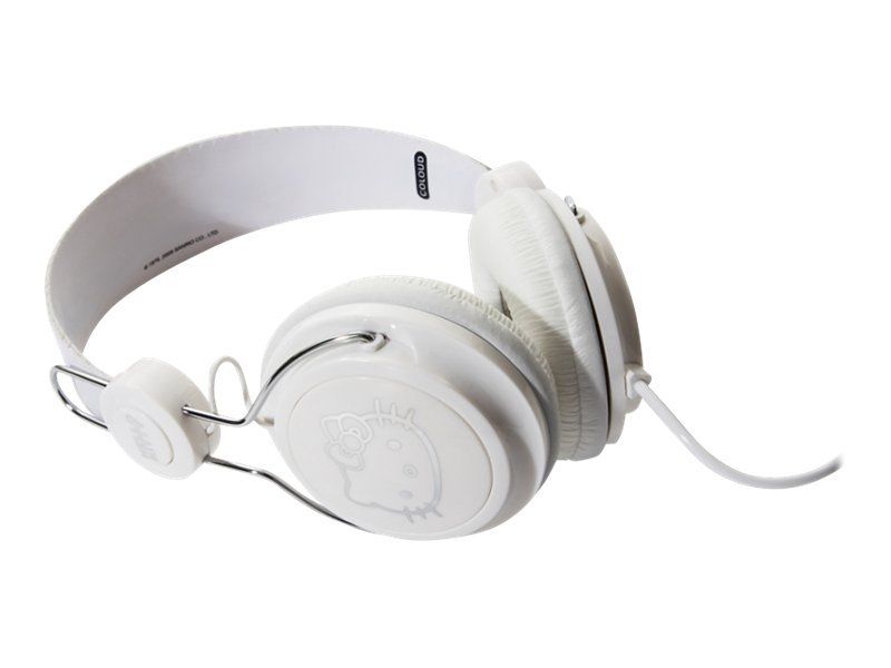 Casques Coloud Hello Kitty Blanc et Argent