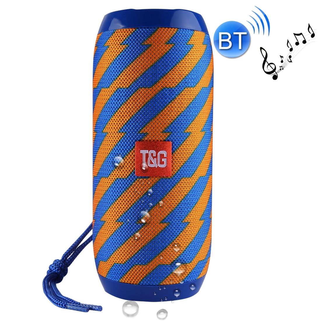 High-Tech Place TG117 Wireless Bluetooth Stereo Speaker with Built-in Microphone