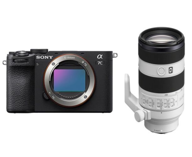 Sony Alpha A7C II Camera Body Black + Sony FE 70-200mm f4 Macro G OSS II