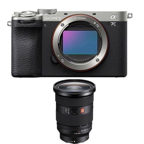 Sony Alpha A7C II Body, Silver + Sony FE 24-70mm f/2.8 GM II Lens