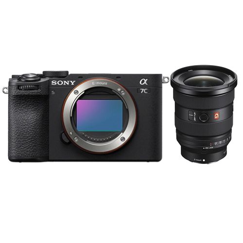 Sony Alfa A7C II Cuerpo, Negro + Lente Sony FE 16-35mm f/2.8 GM II
