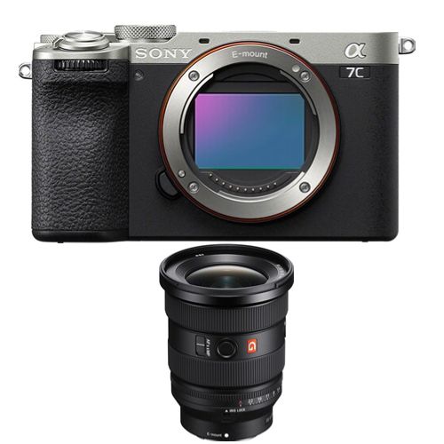 Sony Alpha A7C II Boîtier argent + Objectif Sony FE 16-35mm f/2.8 GM II