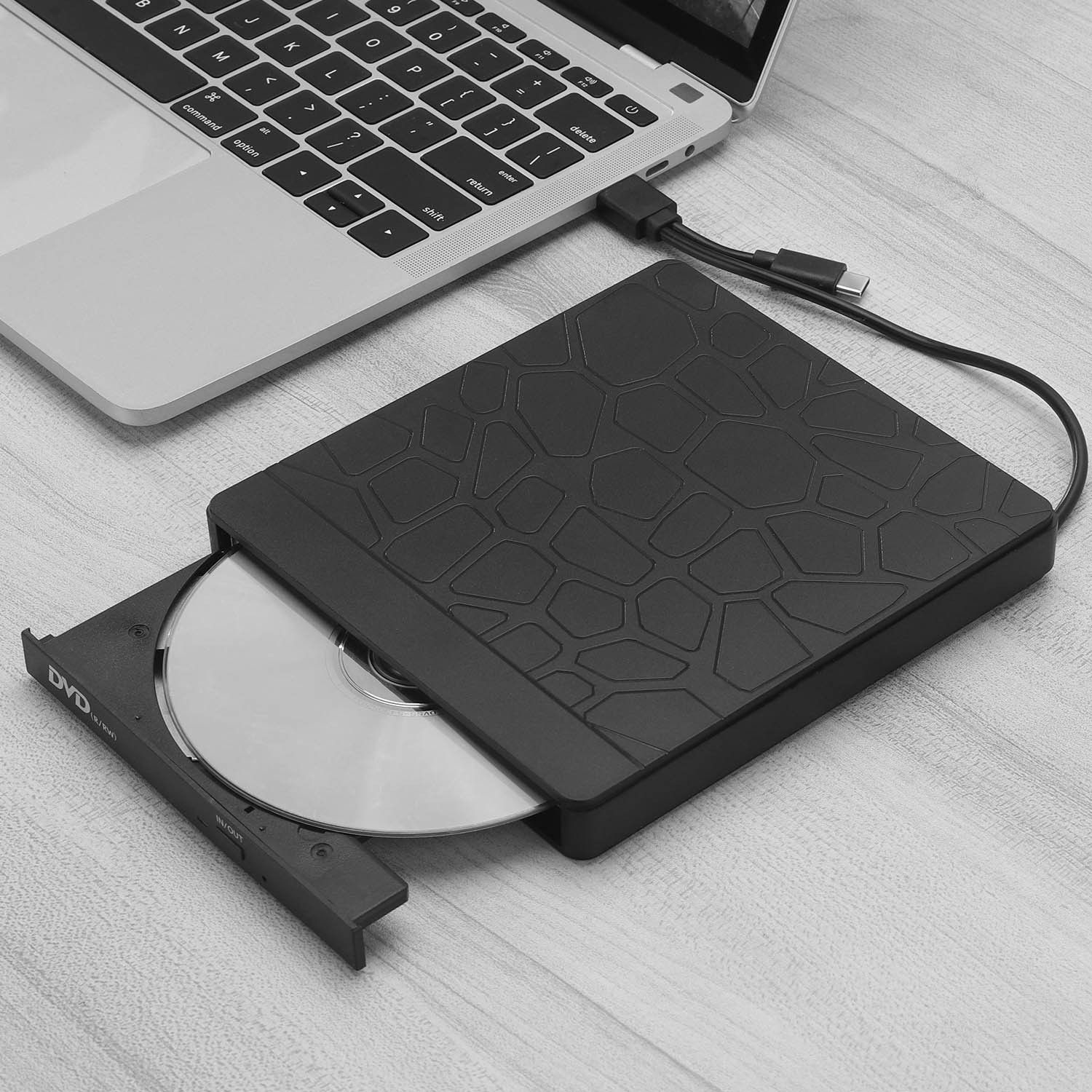 Reproductor de CD/DVD externo UniversalHouse USB 3.0/2.0/Tipo C