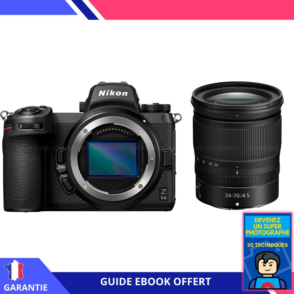 Nikon Z6 II + Z 24-70mm f/4 S Lens + 'Become a Super Photographer' Ebook