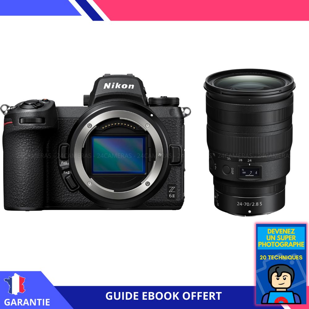Nikon Z6 II + Z 24-70mm f/2.8 S Lens + 'Become a Super Photographer' Ebook