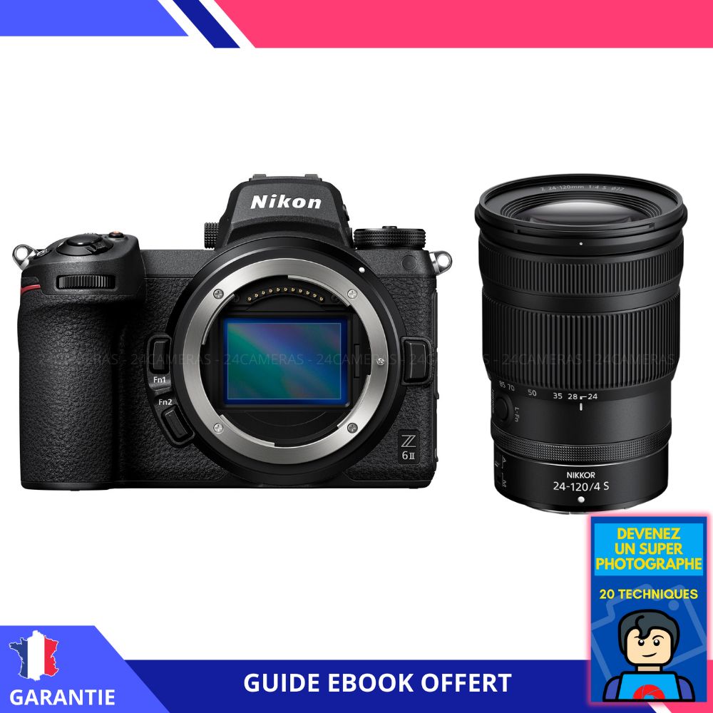 Nikon Z6 II Mirrorless Camera with Z 24-120mm f/4 S Lens + Ebook: Become a Super Photographer