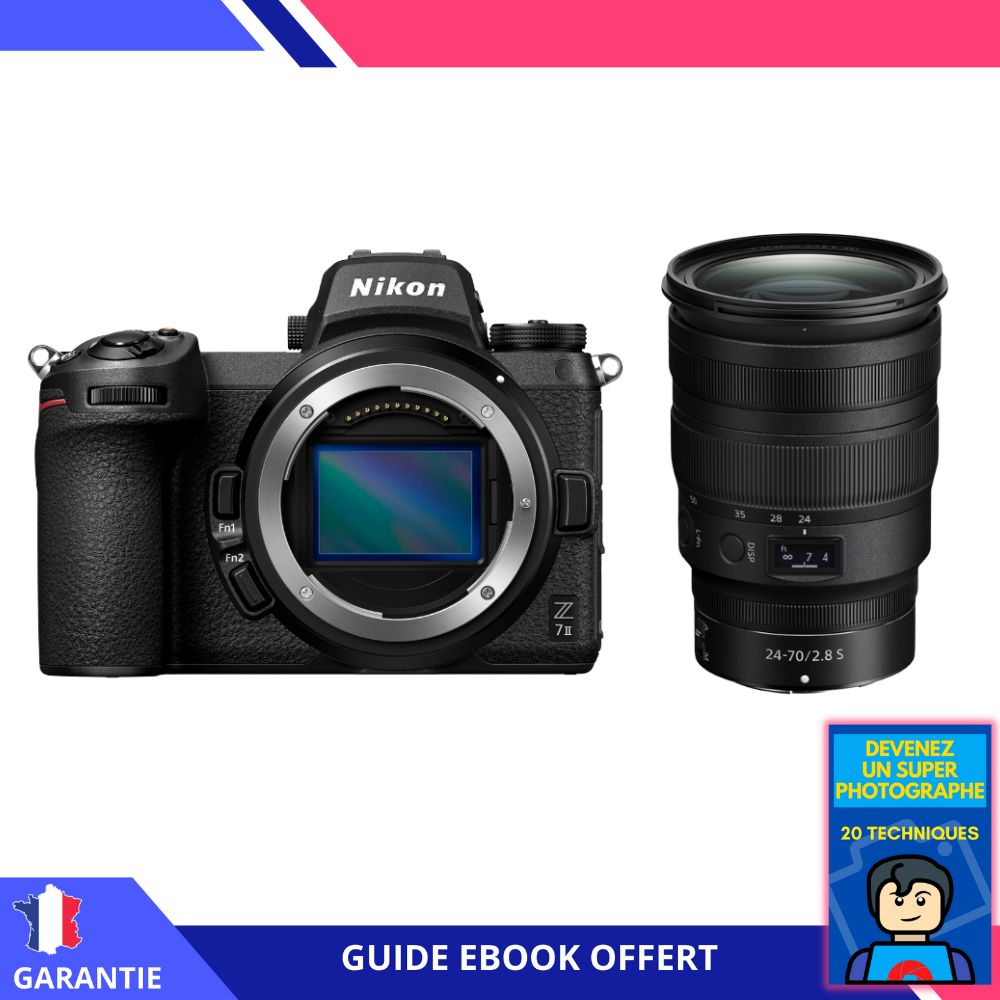 Nikon Z7 II + Z 24-70mm f/2.8 S Lens + 'Become a Super Photographer' Ebook