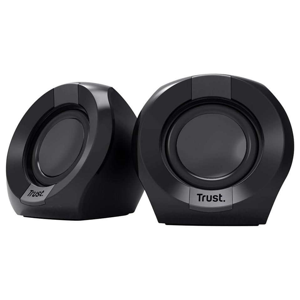 Trust Compact 2.0 Speaker with 8W Output, USB & AUX Input - Black