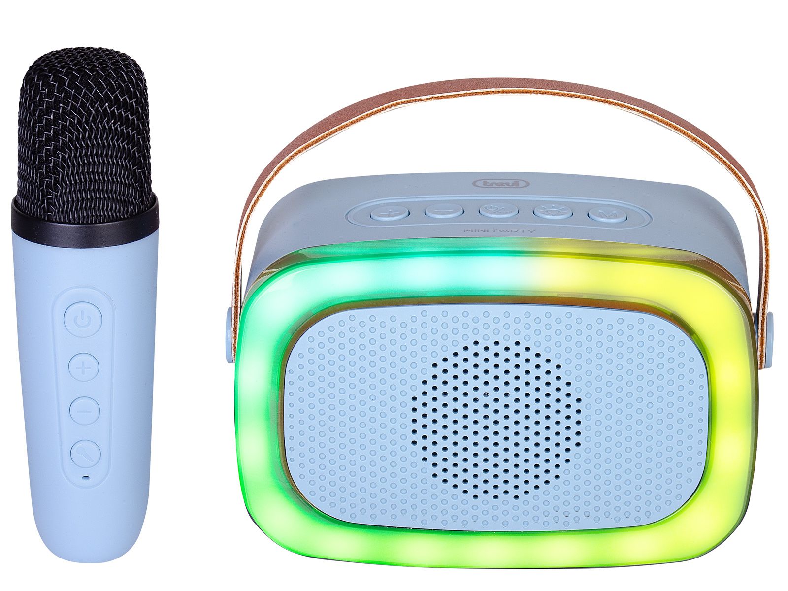 Trevi Bluetooth Karaoke Speaker Blue XR 8A01 Mini Party