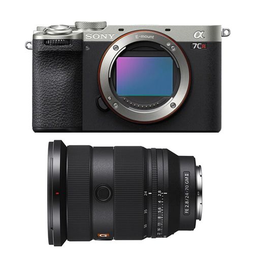 Sony Alpha a7CR (Argent) Appareil photo sans miroir + Objectif Sony FE 24-70mm f/2.8 GM II