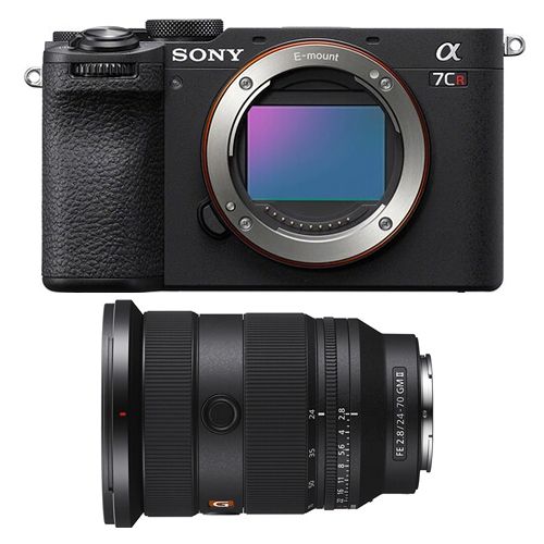 Sony Alpha a7CR (Noir) Appareil photo sans miroir + Objectif Sony FE 24-70mm f/2.8 GM II E-Mount