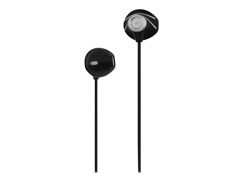 TNB CURV - Wired In-Ear Headphones with Microphone - Lightning - Black