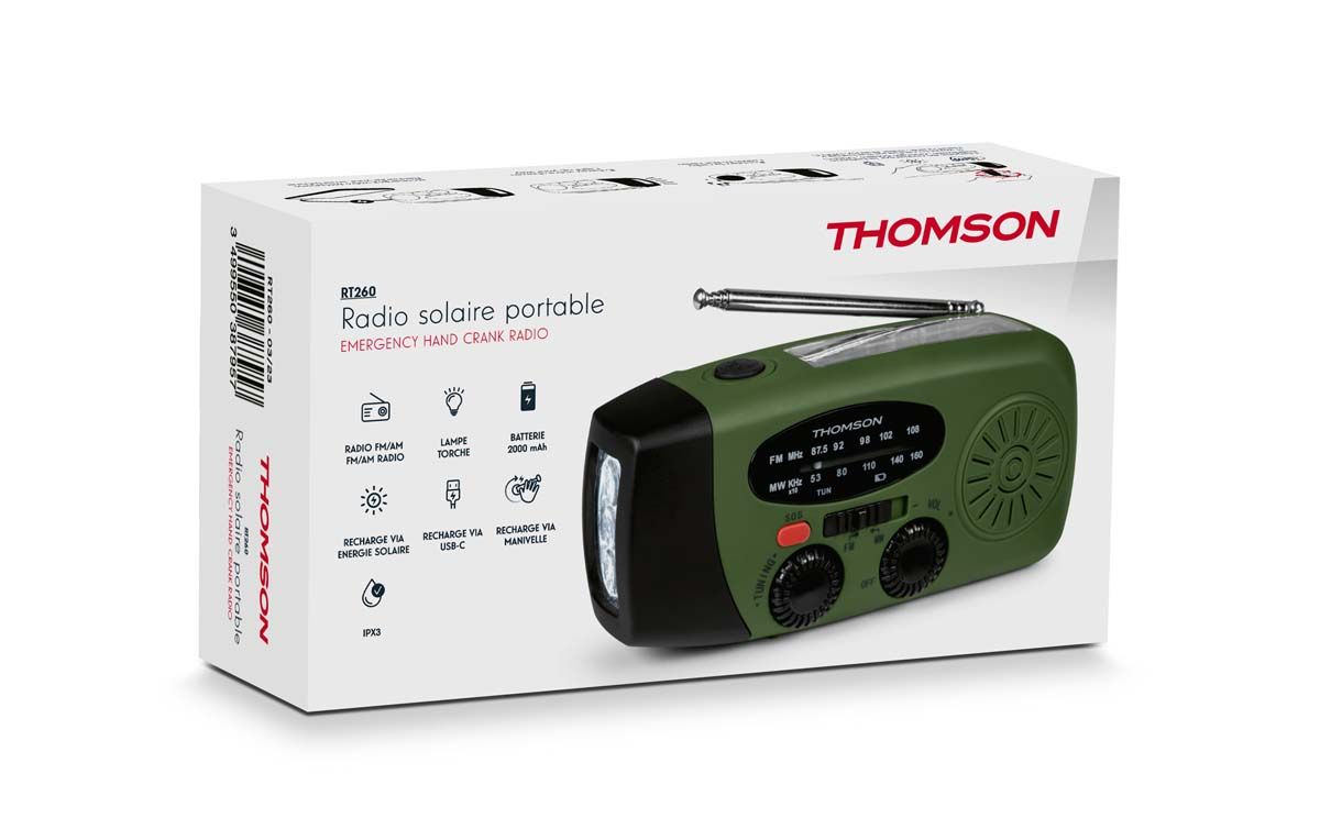 Thomson Portable Solar Radio RT260
