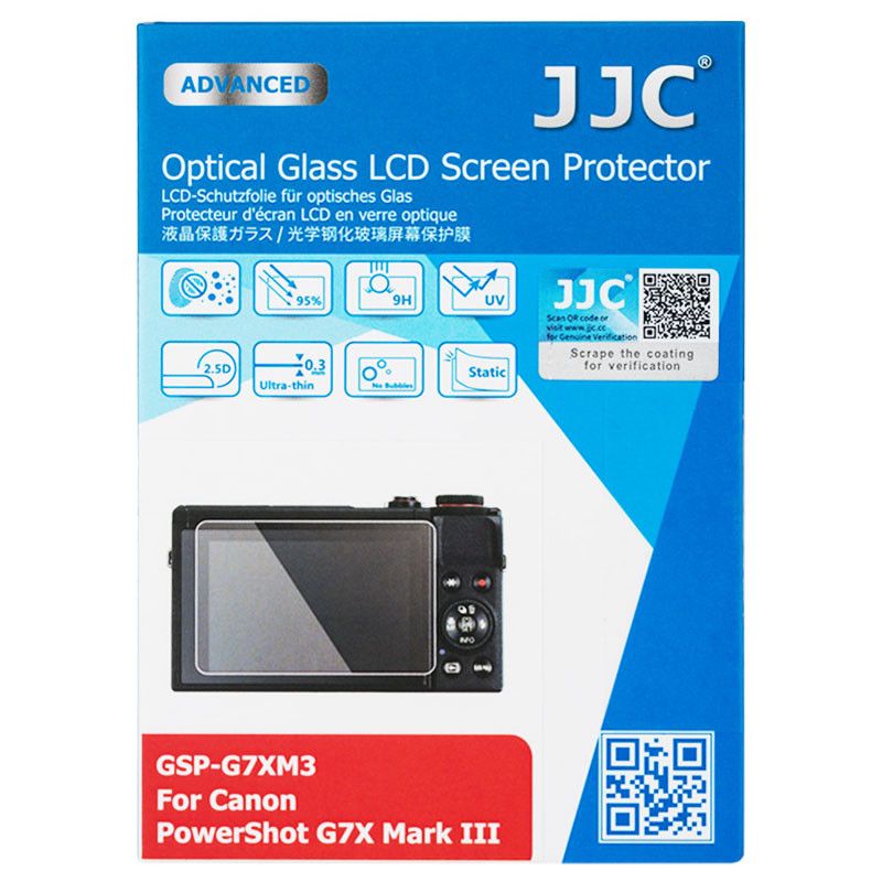 JJC LCD Screen Protector for Canon G7X MARK III