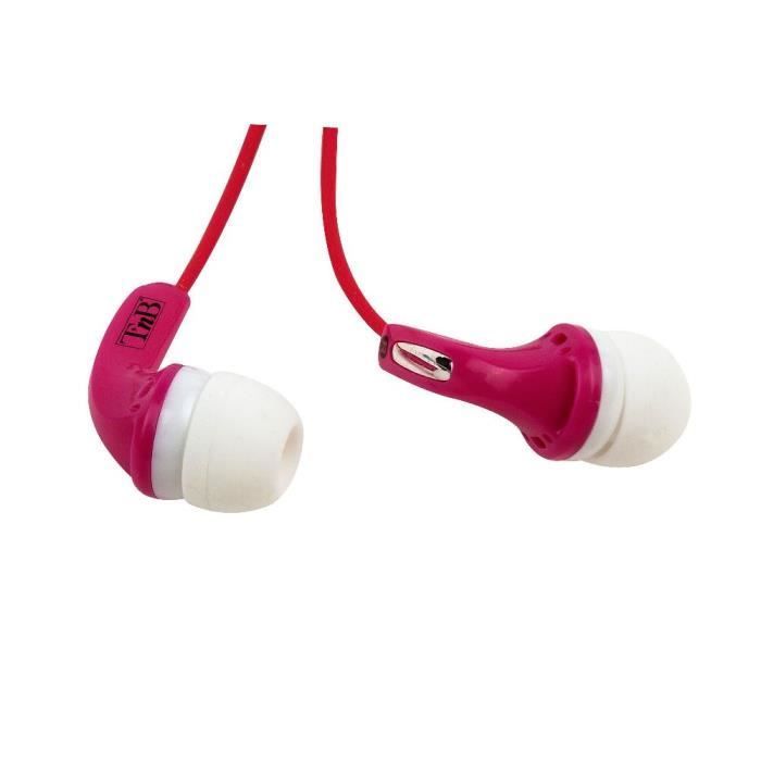 TNB FIZZ - In-Ear Headphones - Wired - 3.5mm Jack - Pink