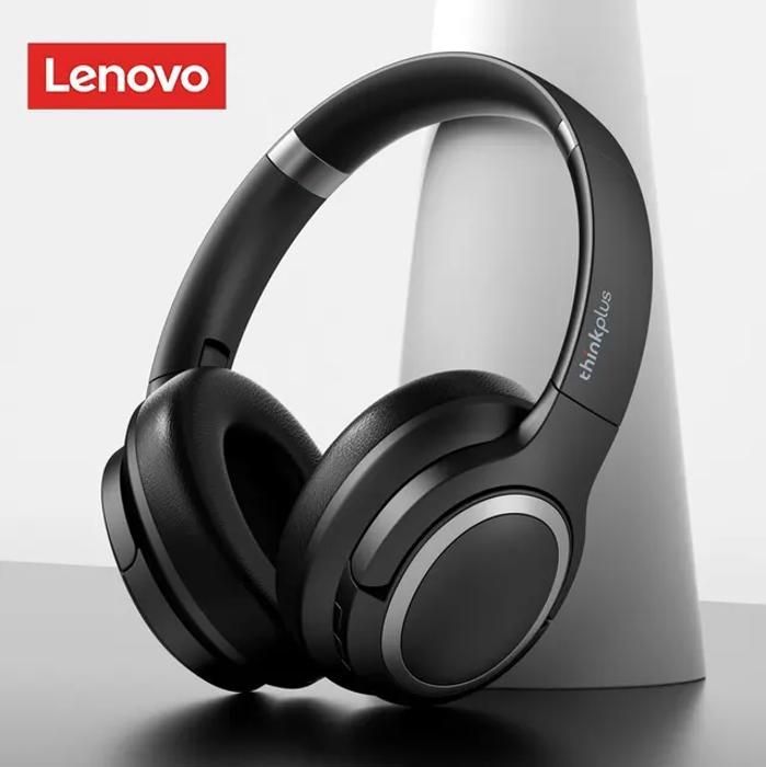 Lenovo ThinkPlus TH40 Wireless Headset - Black - Built-in Microphone - Bluetooth - Foldable