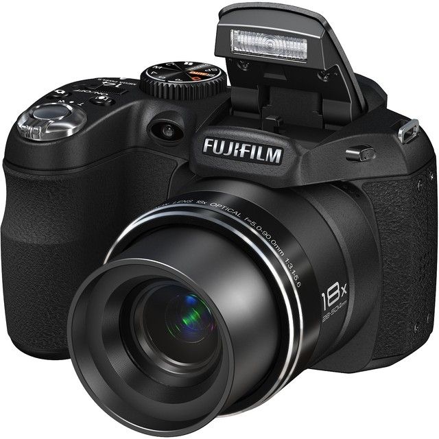 Fujifilm FinePix S2950 Compact Camera - Black (14MP, 720p, 18x Optical Zoom, Fujinon Lens)