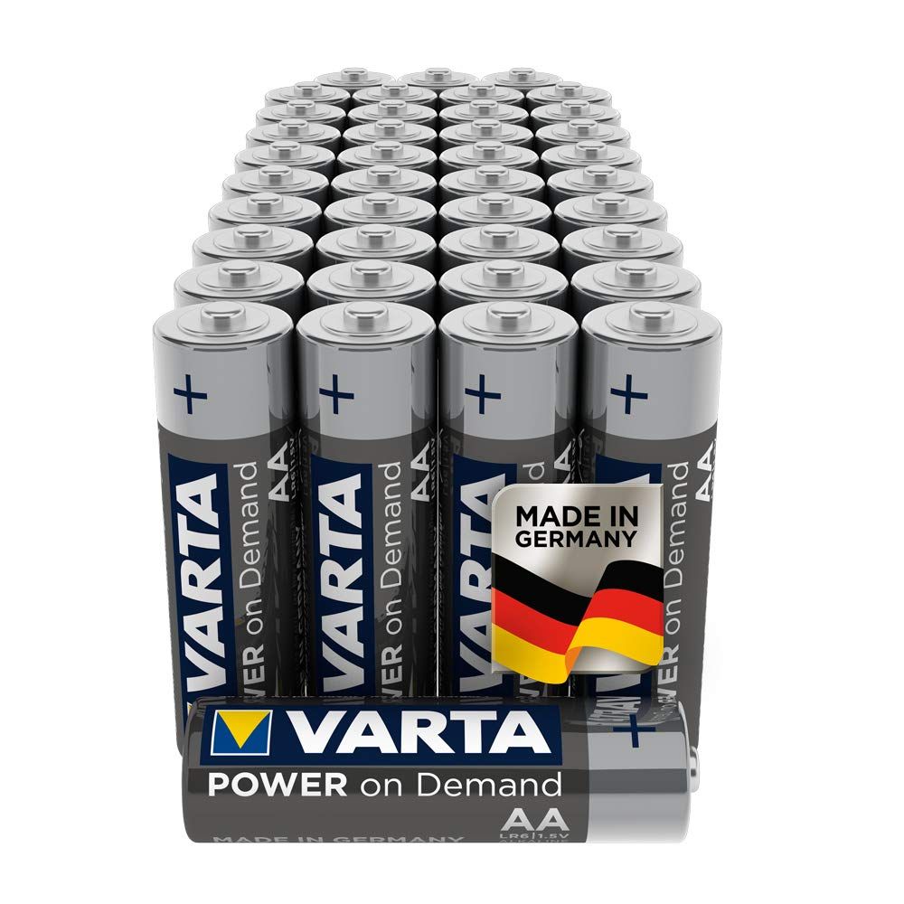 Varta Power on Demand AA Batteries (40-Pack)