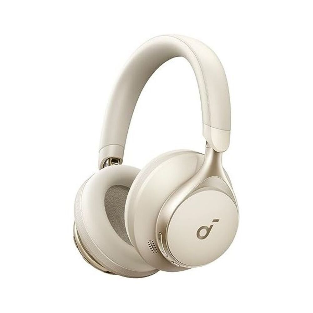 Soundcore by Anker Space One Active Noise Cancelling Wireless Headphones, 40H ANC, App Control, LDAC Hi-Res Audio, Comfortable White