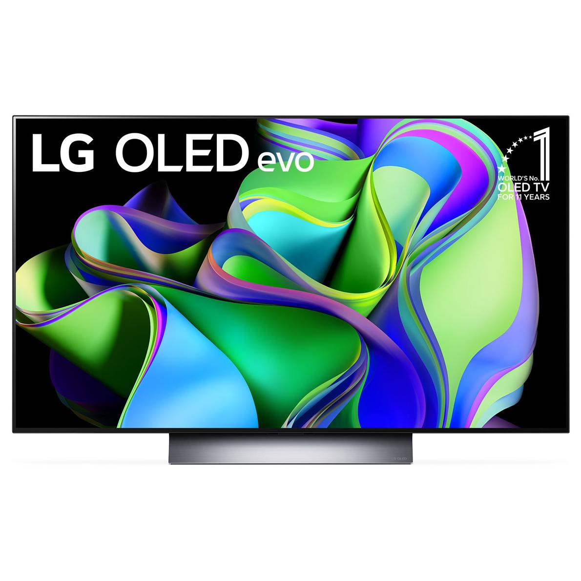 LG OLED 48C32LA 48-inch 4K Ultra HD Smart TV - Silver