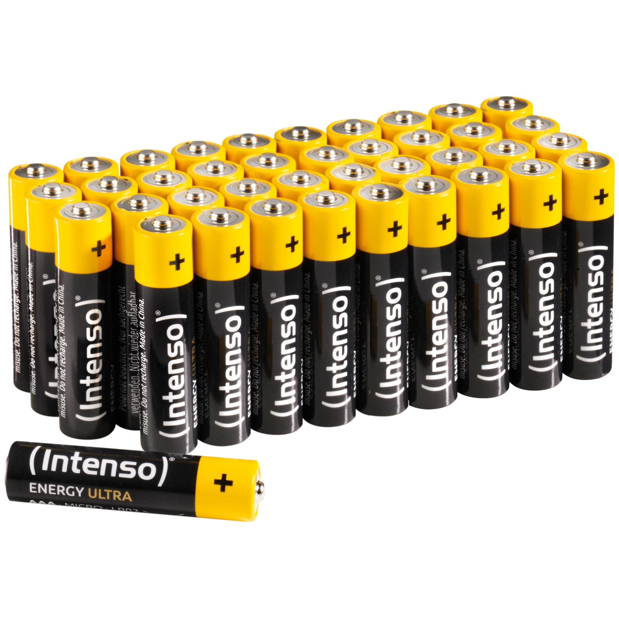 Baterías Intenso AAA alcalinas, pack de 40