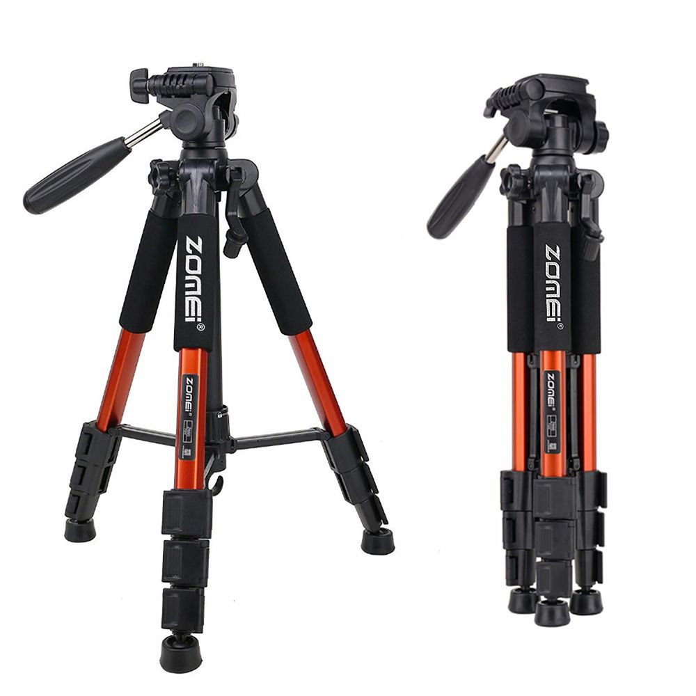 ZoMei Q111 Travel Tripod for Smartphone, 140cm - Orange
