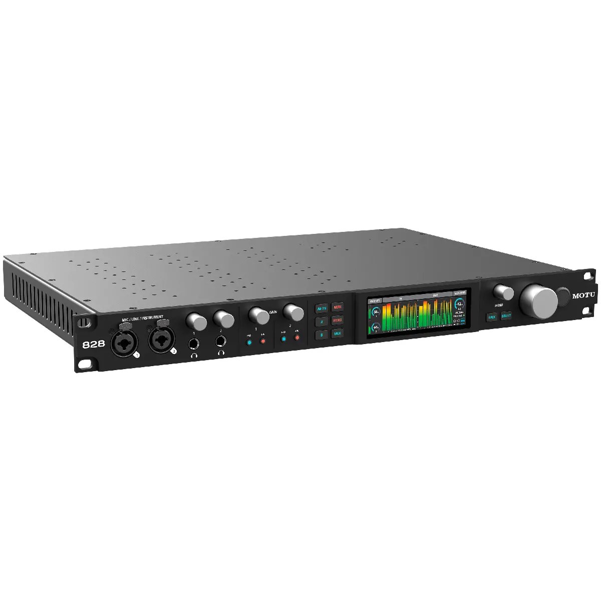 MOTU 828 (2024) - USB3 Audio Interface - 60 Input/Output Channels - ESS Sabre32 DAC - Built-in Effects