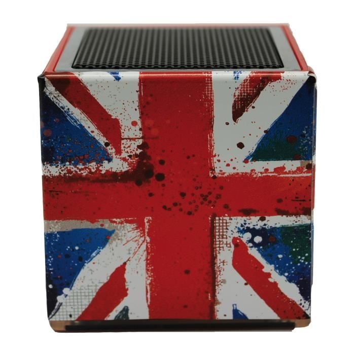 Teknofun Vintage UK Bluetooth Portable Mini Speaker