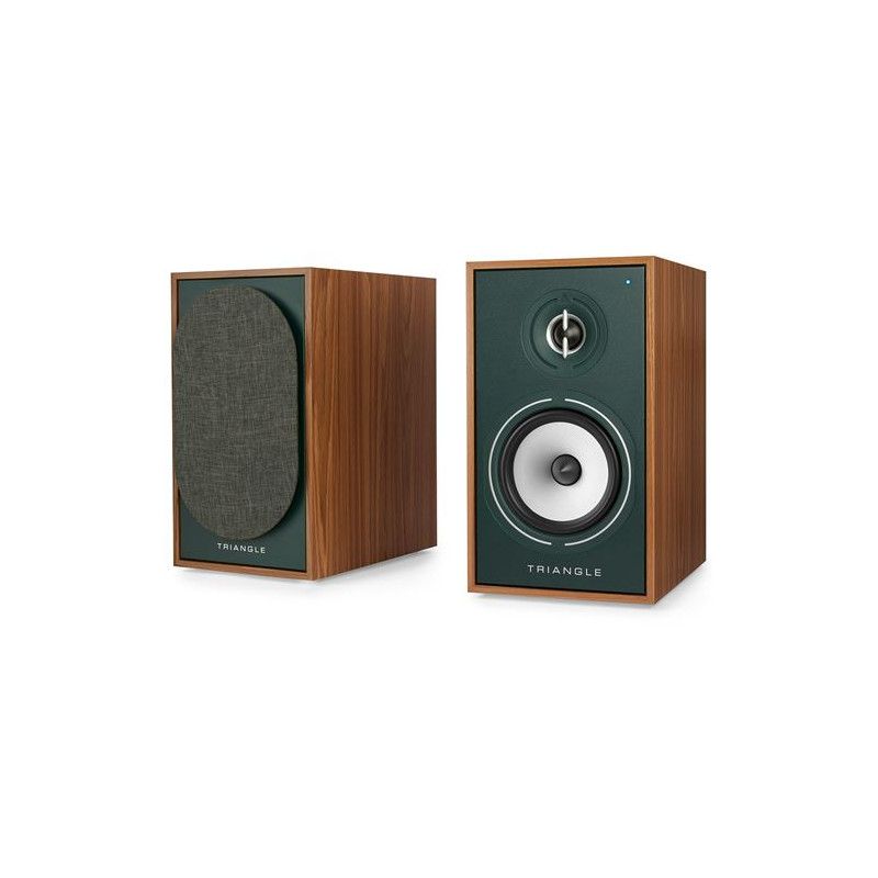 Altavoces Triangle Borea BR02 Conectados Hi-Fi (Verde) - Par