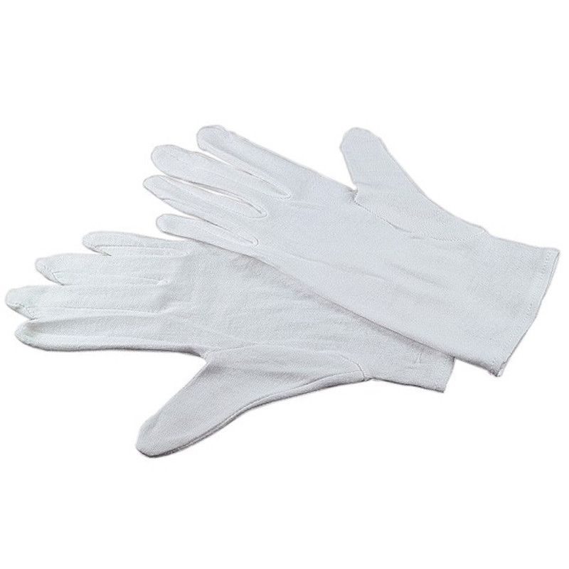 Kaiser Cotton White Gloves - 1 Pair - Size L (KAI6365)