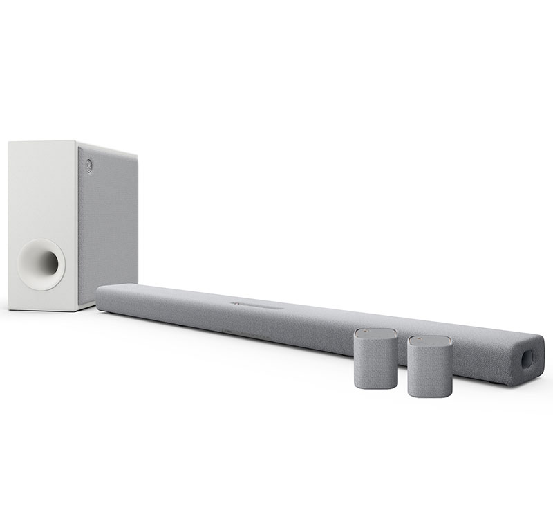 Yamaha True X SR-X50A Dolby Atmos 4.1.2 Soundbar, Carbon Gray