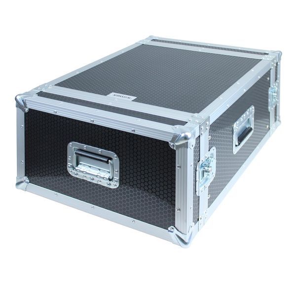 Kimex 19'' Flight Case Rack, 6U, Double Door